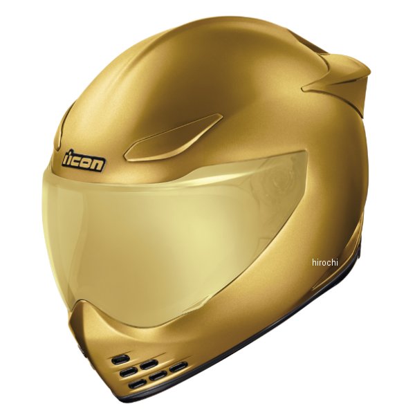 0101-14965 アイコン ICON フルフェイスヘルメット DOMAIN CORNELIUS ゴールド XSサイズ