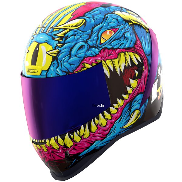 0101-16966 アイコン ICON フルフェイスヘルメット AIRFORM MIPS KRYOLA KREEP 青 3XLサイズ