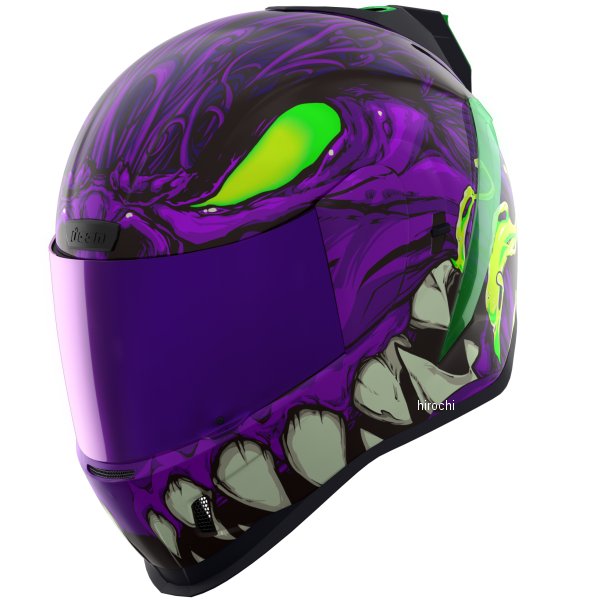 0101-16972 アイコン ICON フルフェイスヘルメット AIRFORM MIPS マニックRR パープル Mサイズ