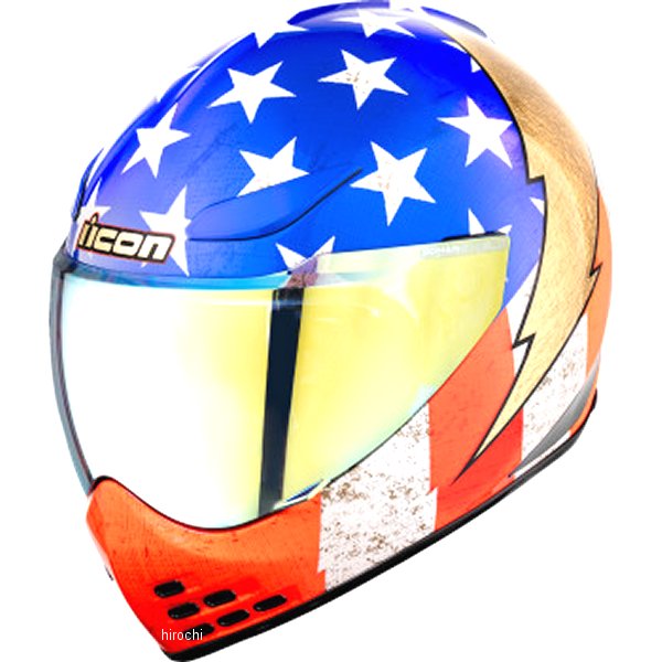 0101-18325 アイコン ICON フルフェイスヘルメット DOMAIN AMERIKARMA GLORY SMサイズ