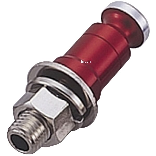 010101-02 ポッシュ POSH カラーウインカーステー 汎用 M10x40mm 2本入り 赤