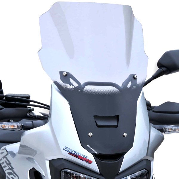 0101XX099 アルマックス ERMAX ハイプロテクション ウインドスクリーン 45cm 16年-19年 CRF1000L AfricaTwin クリア