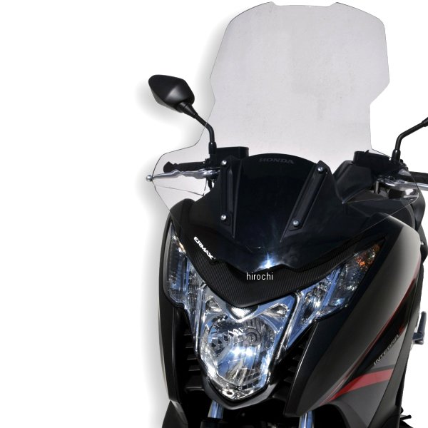 0101XX143 アルマックス ERMAX ハイプロテクション ウインドスクリーン 66cm 14年-15年 NC750 INTEGRA D/S ライトブラウン