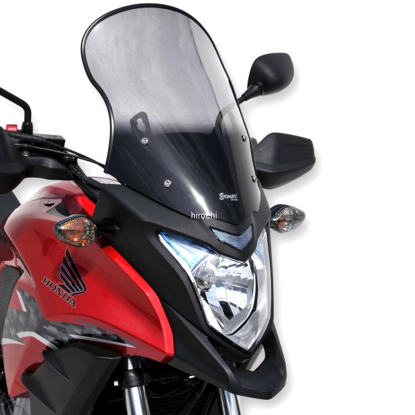 0101XX134 アルマックス ERMAX ハイプロテクション ウインドスクリーン 46cm 13年-15年 CB500X ライトブラック