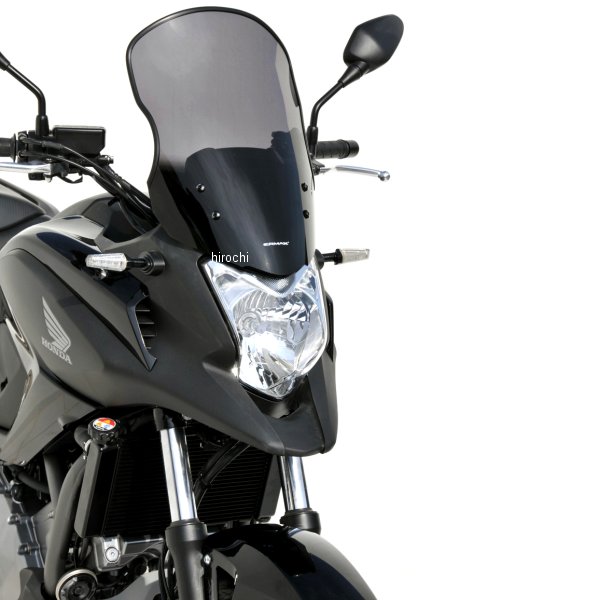 0101XX141 アルマックス ERMAX ハイプロテクション ウインドスクリーン 46cm 14年-15年 NC750X ライトブラック