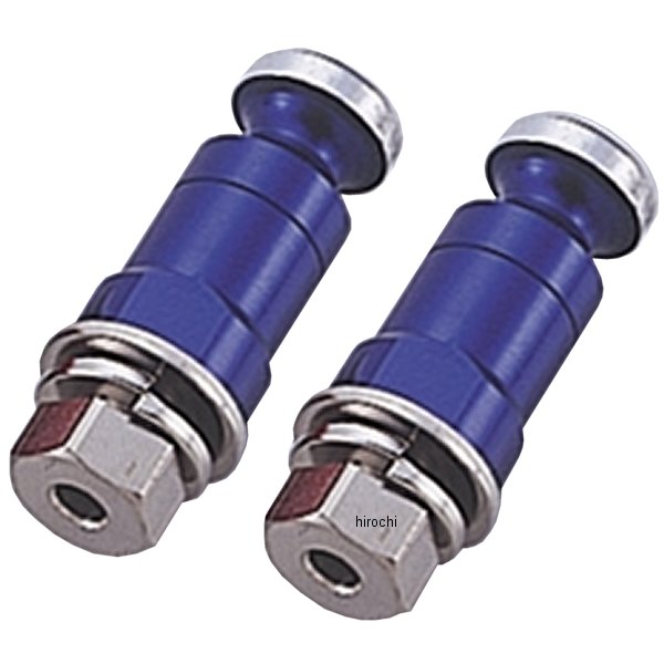 010201-01 ポッシュ POSH ウインカーステー 汎用 M8x20mm アルミ 2本入り 青