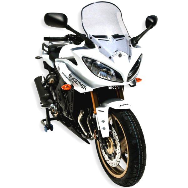 0102XX104 アルマックス ERMAX ハイプロテクション ウインドスクリーン 40cm 10年-17年 FZ8 Fazer ライトブラウン