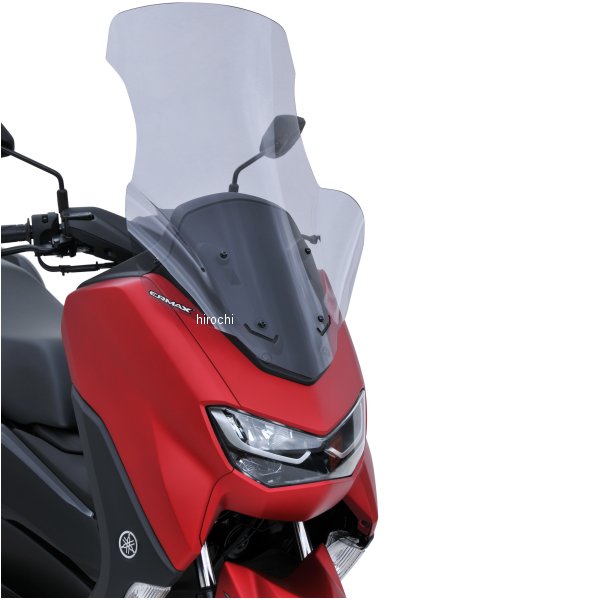 0102Y96-XX アルマックス ERMAX スクーター ハイプロテクション ウインドスクリーン 68cm 21年-22年 NMAX125 ライトブラウン