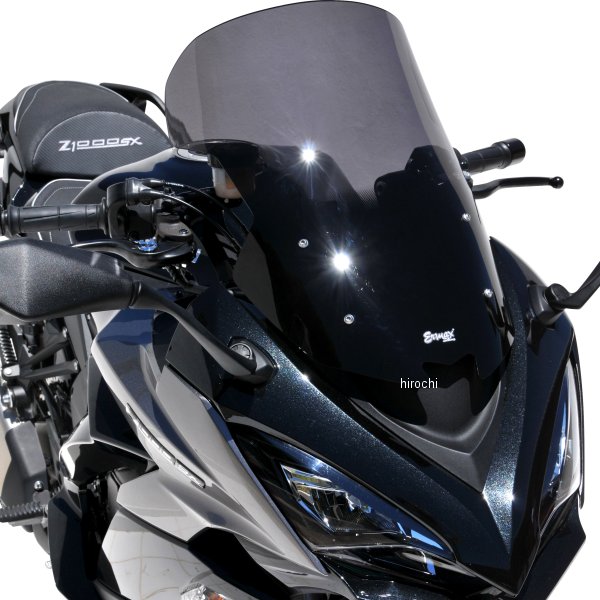 0103S66-XX アルマックス ERMAX ハイプロテクション ウインドスクリーン 50cm 17年-19年 Ninja1000、Z1000SX クリア