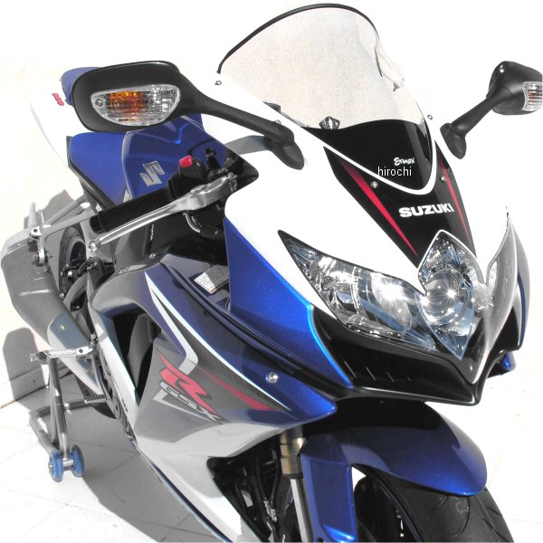 0104XX092 アルマックス ERMAX ハイプロテクション ウインドスクリーン 08年-10年 GSX-R750 ライトブラウン