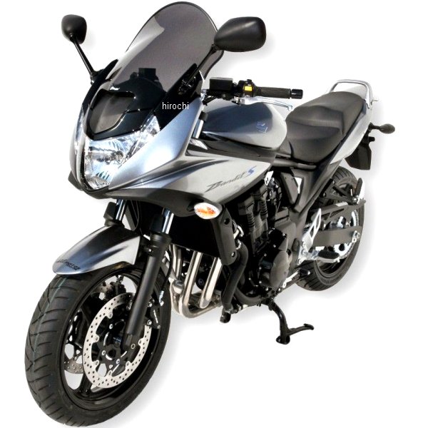 0104XX093 アルマックス ERMAX ハイプロテクションウインドスクリーン 47cm 09年-15年 GSF650 Bandit S 蛍光オレンジ