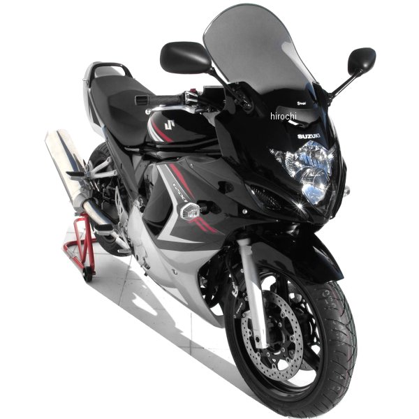 0104XX103 アルマックス ERMAX ハイプロテクション ウインドスクリーン 10年-17年 GSX1250FA ダークブラック
