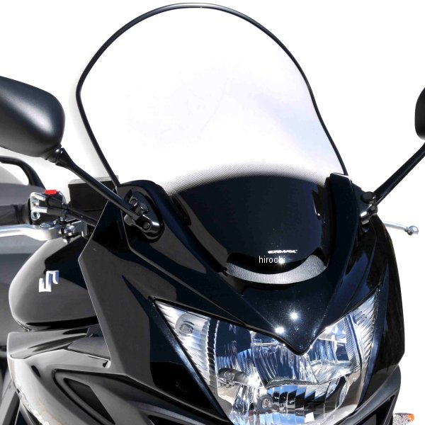 0104XX112 アルマックス ERMAX ハイプロテクション ウインドスクリーン 49cm 15年-16年 Bandit1250S、GSF1250S サテングレー