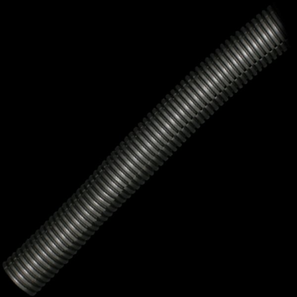 010820 ネオファクトリー スリット入りコルゲートチューブ 黒 I.D.7.4mm × 1M