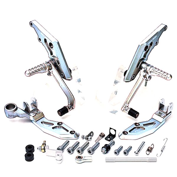 0111-K55-20 ビート BEET バックステップ 固定式 98年-07年 ZRX400、ZRX400 - ハイパーバンク