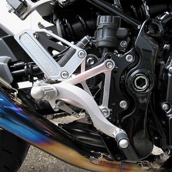 0111-KE3-20 ビート BEET バックステップ 18年-19年 Z900RS ハイパーバンク シルバー