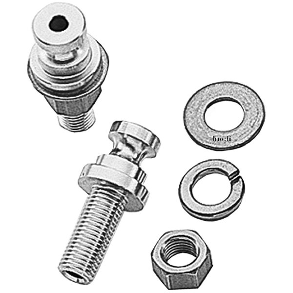 011102-03 ポッシュ POSH アルミウインカーステー 汎用 メガショート M10x25mm シルバー 2本入り