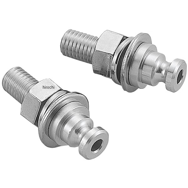 012101-03 ポッシュ POSH カラーウインカーステー 汎用 M12 シルバー 2本入り