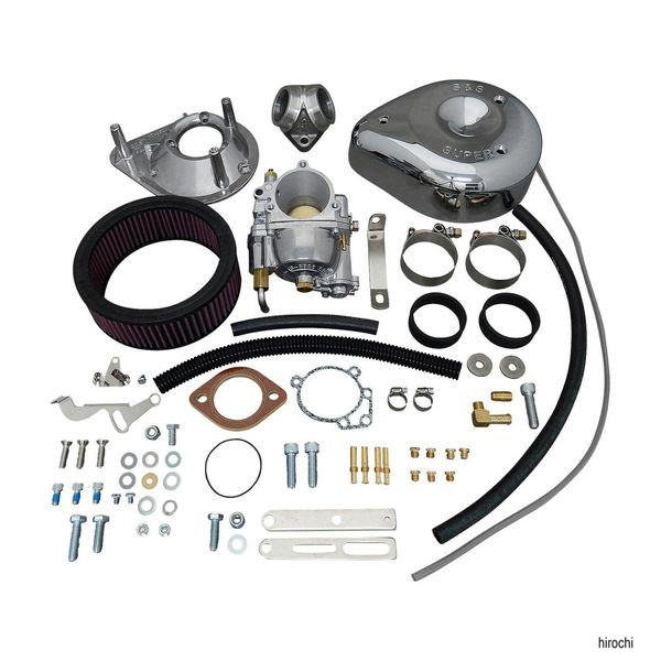 11-0411 S&Sサイクル S&S Cycle スーパーE キャブ コンプリートキット w/マニホールド 79-84BT