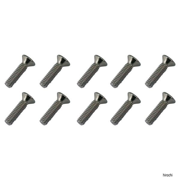 50-0094 S&Sサイクル S&S Cycle ティアドロップエアクリーナーカバー スクリュー スチール 10個セット