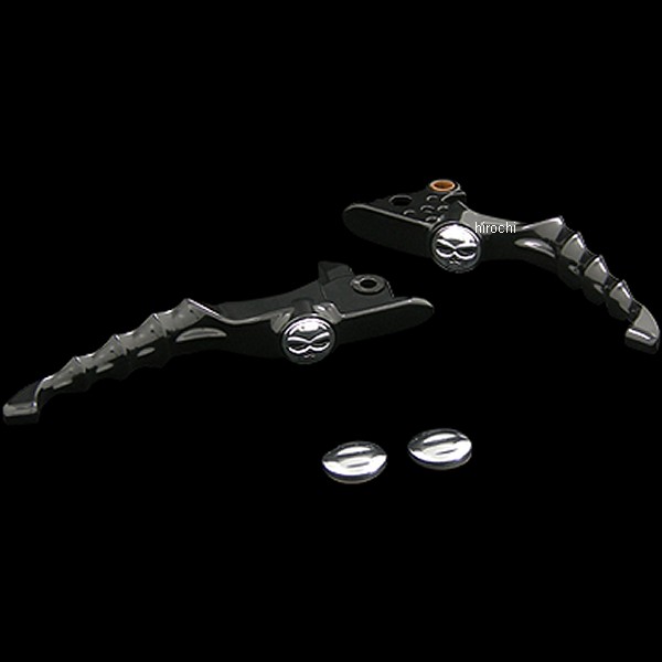 1091 クリアキン Kuryakyn ゾンビ レバー ブラック 08年以降 電子制御スロットル ハーレー