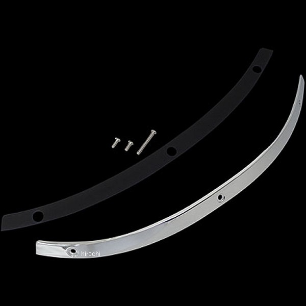 1387 クリアキン Kuryakyn ウインドシールドトリム クローム 14年-16年 FLT