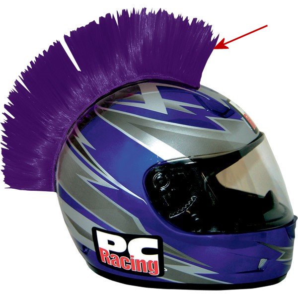 0136-0021 PCHMPURPLE PCレーシング PC Racing ヘルメット モーホーク パープル