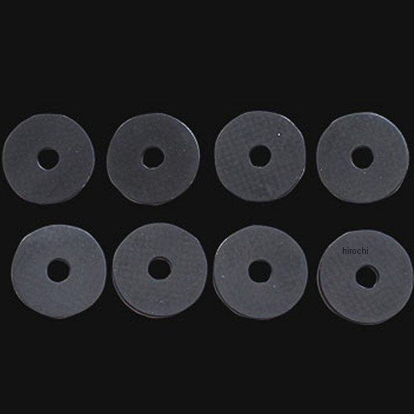 81-0161 K&N 5/16in穴ラバー1-1/4inスペーサー 8枚