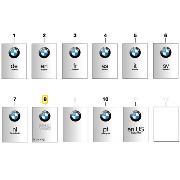 01408403444 BMW純正 オーナーズ ハンドブック