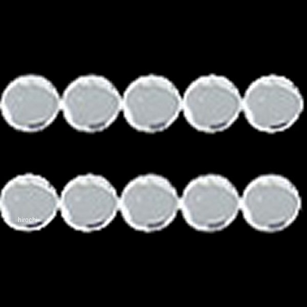 8114 クリアキン Kuryakyn ボルトキャップ 1/4インチ アレンヘッドボルト用