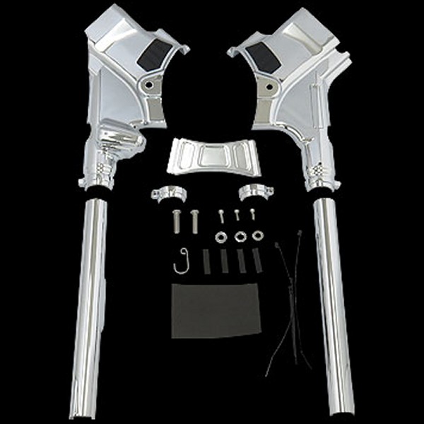 7832 クリアキン Kuryakyn ネックカバー 09年-13年 ツーリング