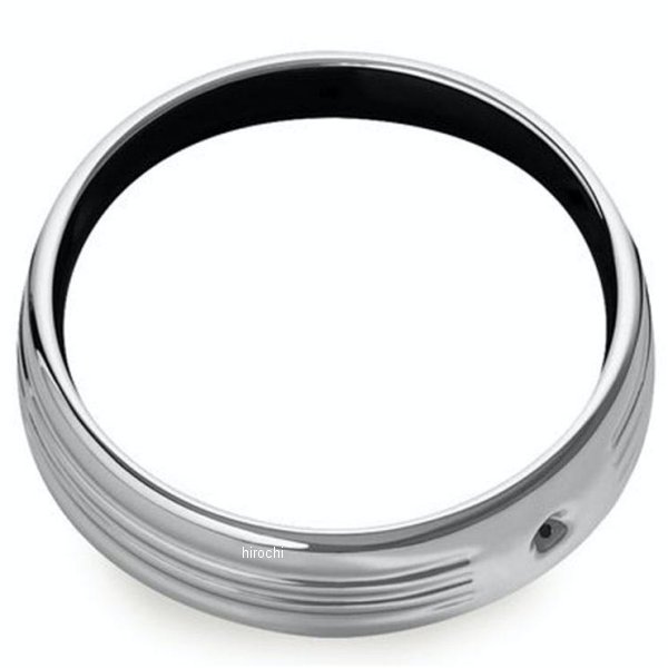 6915 クリアキン ヘッドライトトリムリング クローム 7inc