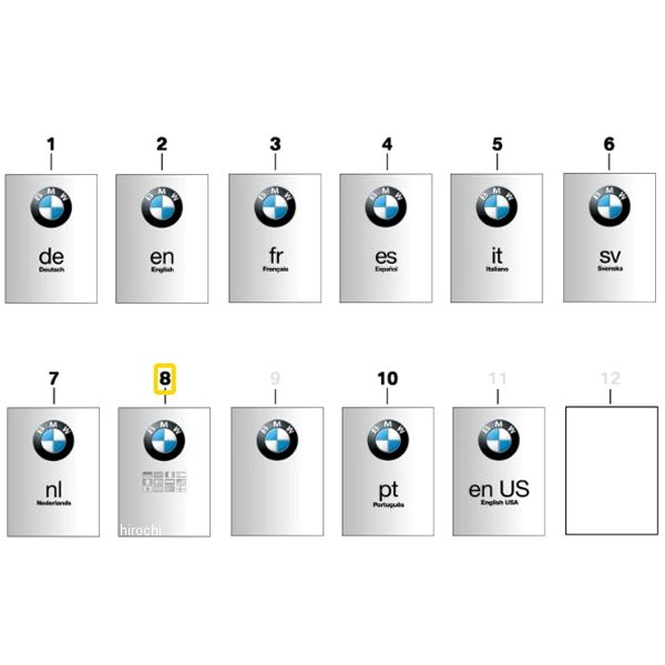 01498522183 BMW純正 取扱説明書 公用車