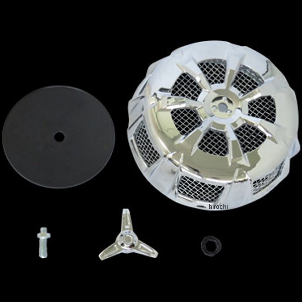 9439 クリアキン Kuryakyn アレイキャット エアクリーナーカバー クローム