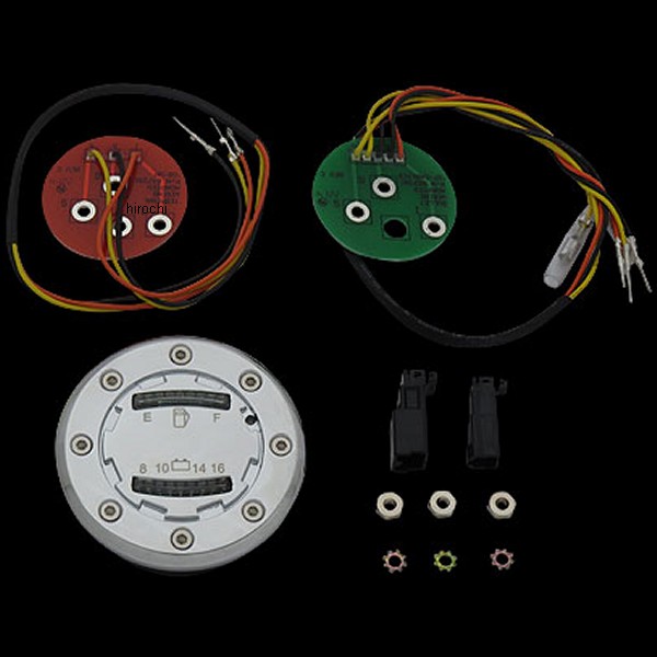 7282 クリアキン Kuryakyn INFORMER フューエル/バッテリーゲージ