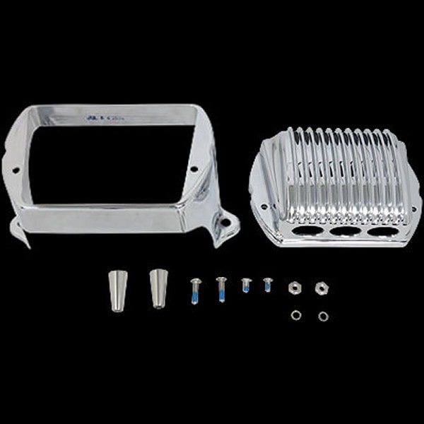 1547 クリアキン Kuryakyn レギュレター カバー 97年-11年 ツーリング