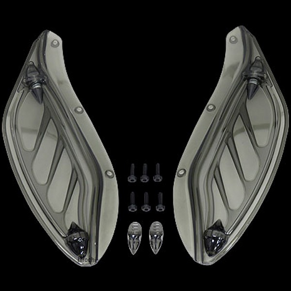 1108 クリアキン Kuryakyn ドラゴンウイング バリアブル エアーデフレクター