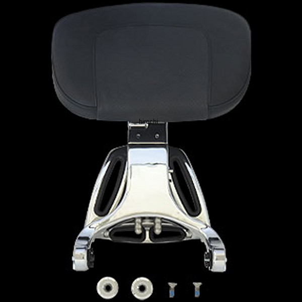 1660 クリアキン Kuryakyn ドライバー、パッセンジャー バックレスト