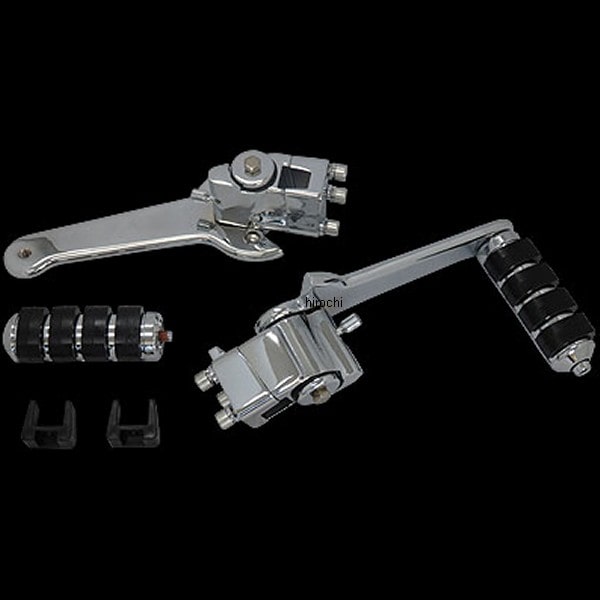 4571 クリアキン Kuryakyn アジャスタブル パッセンジャーペグ 07年-09年 ツーリング