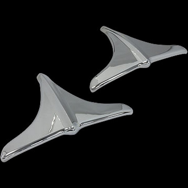 7217 クリアキン Kuryakyn リアフェンダー アクセント クローム 14年-16年 トライグライド