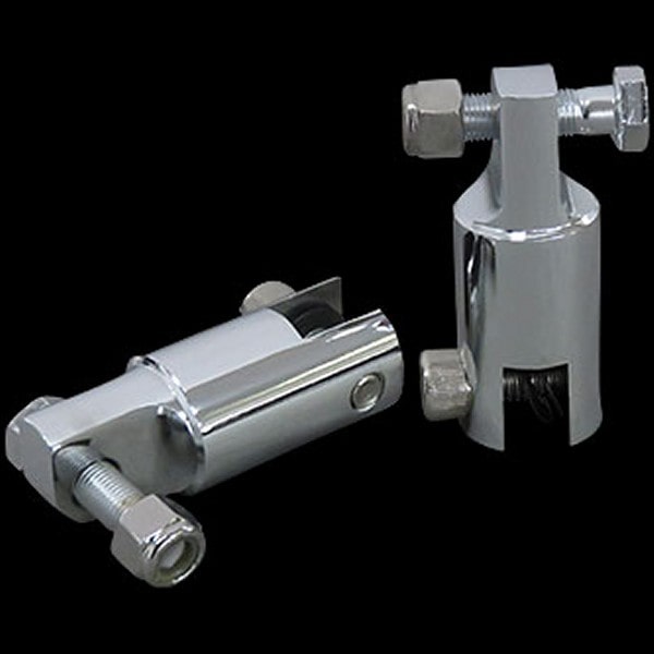 8041 クリアキン Kuryakyn フットペグ ヒールレストエクステンダー 2-1/4インチ