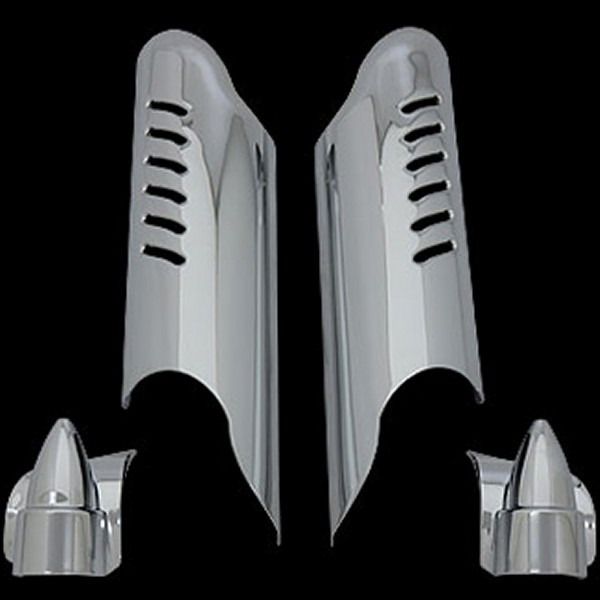 7768 クリアキン Kuryakyn ロワー レッグデフレクター シールド