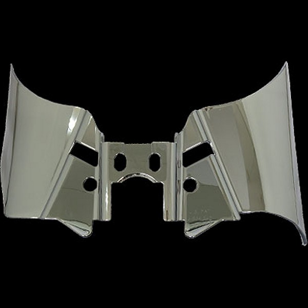 1317 クリアキン Kuryakyn エンジン ヒートガード スモーク 99年以降 ダイナ