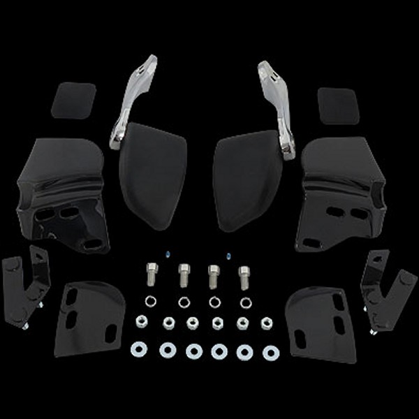 8958 クリアキン Kuryakyn ステルス パッセンジャー アームレスト 97年-13年 ツーリング