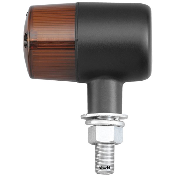 016191-56 ポッシュ POSH ウインカーセット カワサキ クラシカルシリーズ 71タイプ 黒/オレンジ