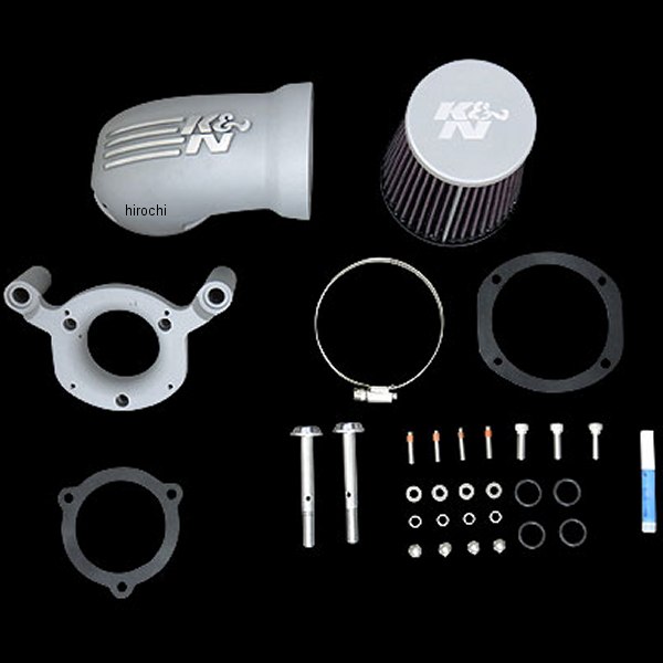 63-1134S K&N エアーチャージャー フィンタイプ 08年-16年 ツアラー シルバー