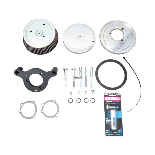 017876-NF K&N ケーアンドエヌ エアクリーナーキット ハマー 01-17yTC クローム