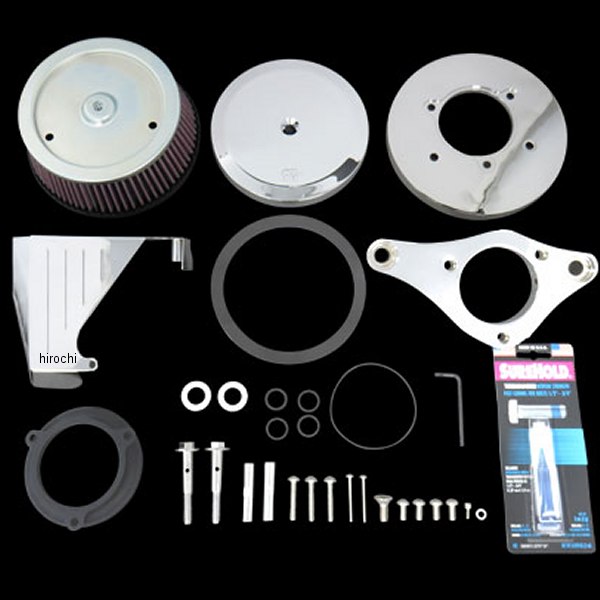 RK-3954 K&N エアクリーナーキット ハマー 17年以降 ミルウォーキーエイト クローム