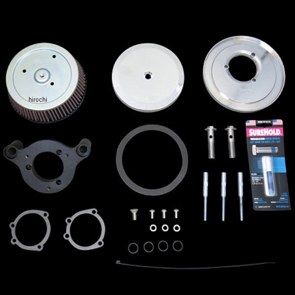 RK-3945 K&N エアクリーナーキット ハマー 15年-17年 XL クローム