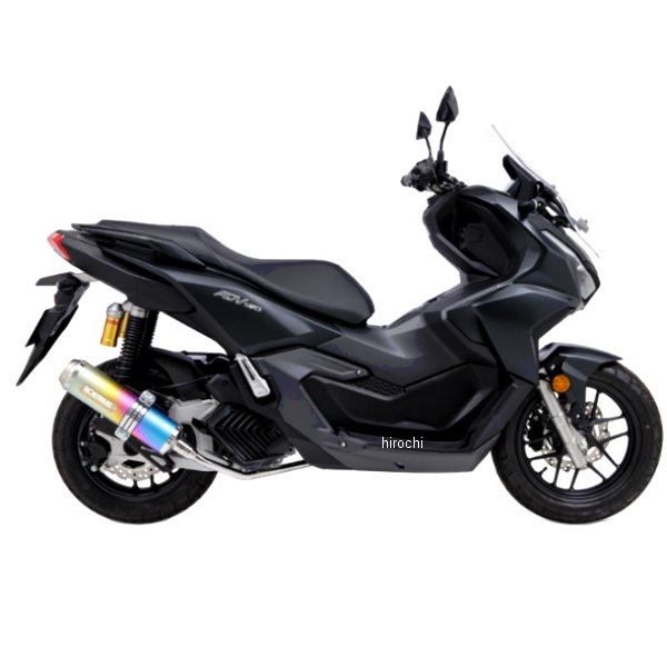 01810-A31X3-01 モリワキ フルエキゾースト ZERO 23年 ADV160 アノダイズドチタニウム